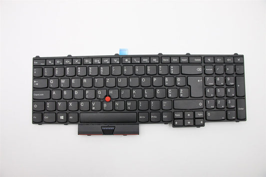 Genuine Lenovo ThinkPad P50 P70 Keyboard Slovenian Black 00PA272 00PA354
