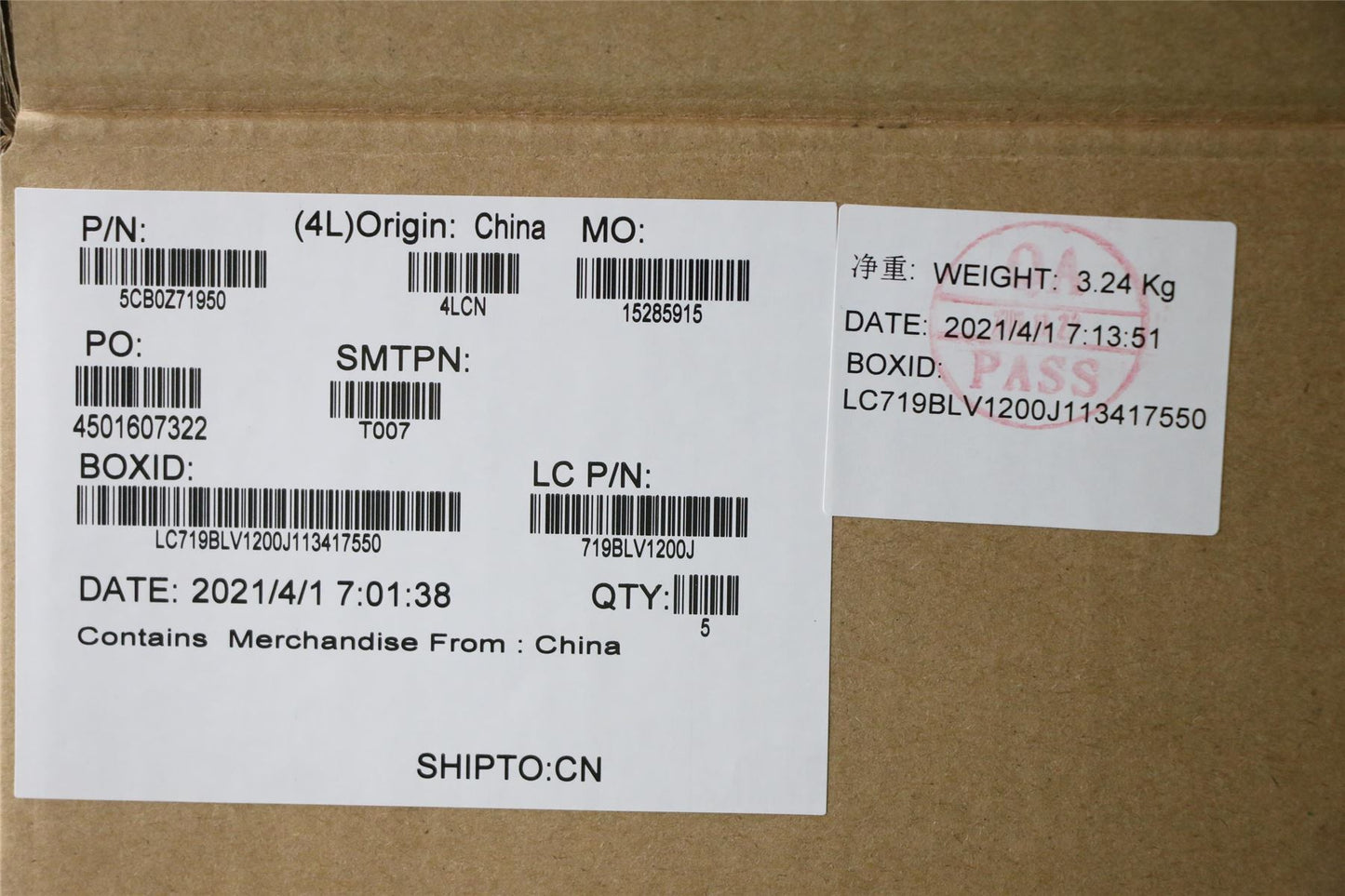 Lenovo UpperCaseASM B 82BC BL WH ITA 5CB0Z71950