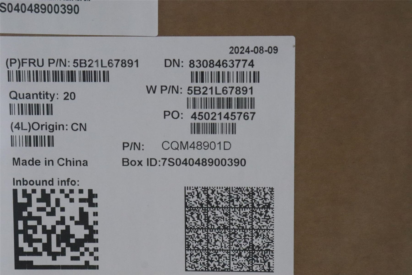 Lenovo ThinkBook 16 G6 IRL Motherboard Mainboard UMA INTELI71360P 5B21L67891