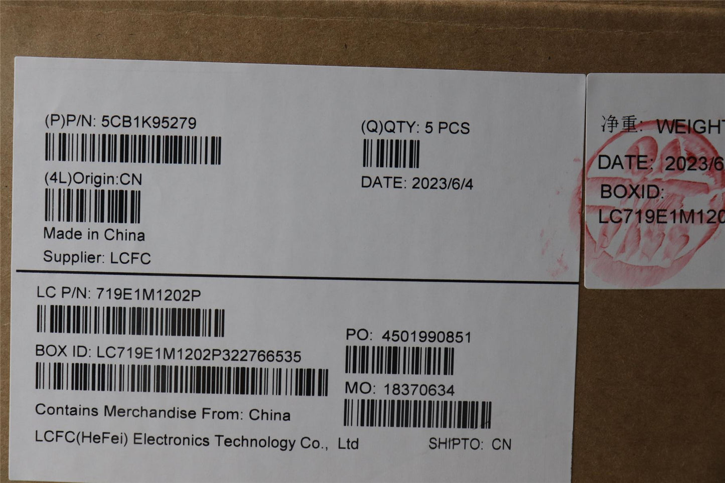 Lenovo Upper Case ASM_NORDIC L82XM ABFPBL 5CB1K95279