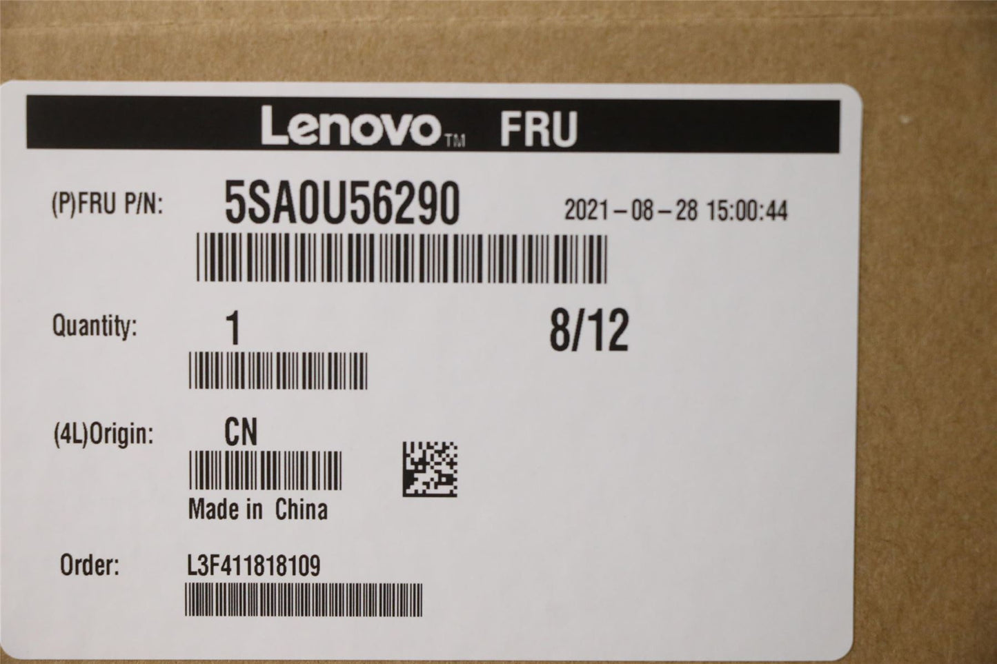 Lenovo ThinkCentre M75s Gen 2 CPU Processor 5SA0U56290