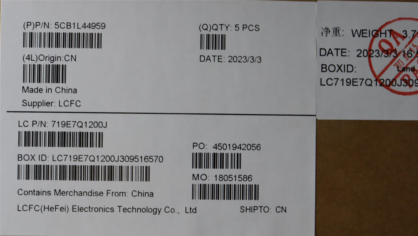 Lenovo IdeaPad 5 16IRH8 Palmrest Cover Touchpad Keyboard US Grey 5CB1L44959