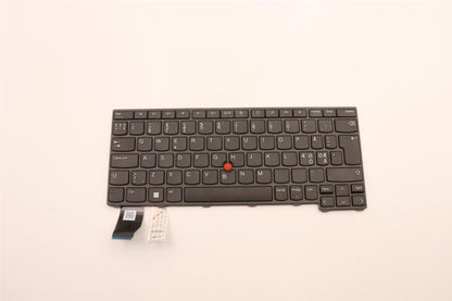 Lenovo ThinkPad X13 Gen 3 L13 Gen 4 Keyboard Nordic Black 5N21H76798
