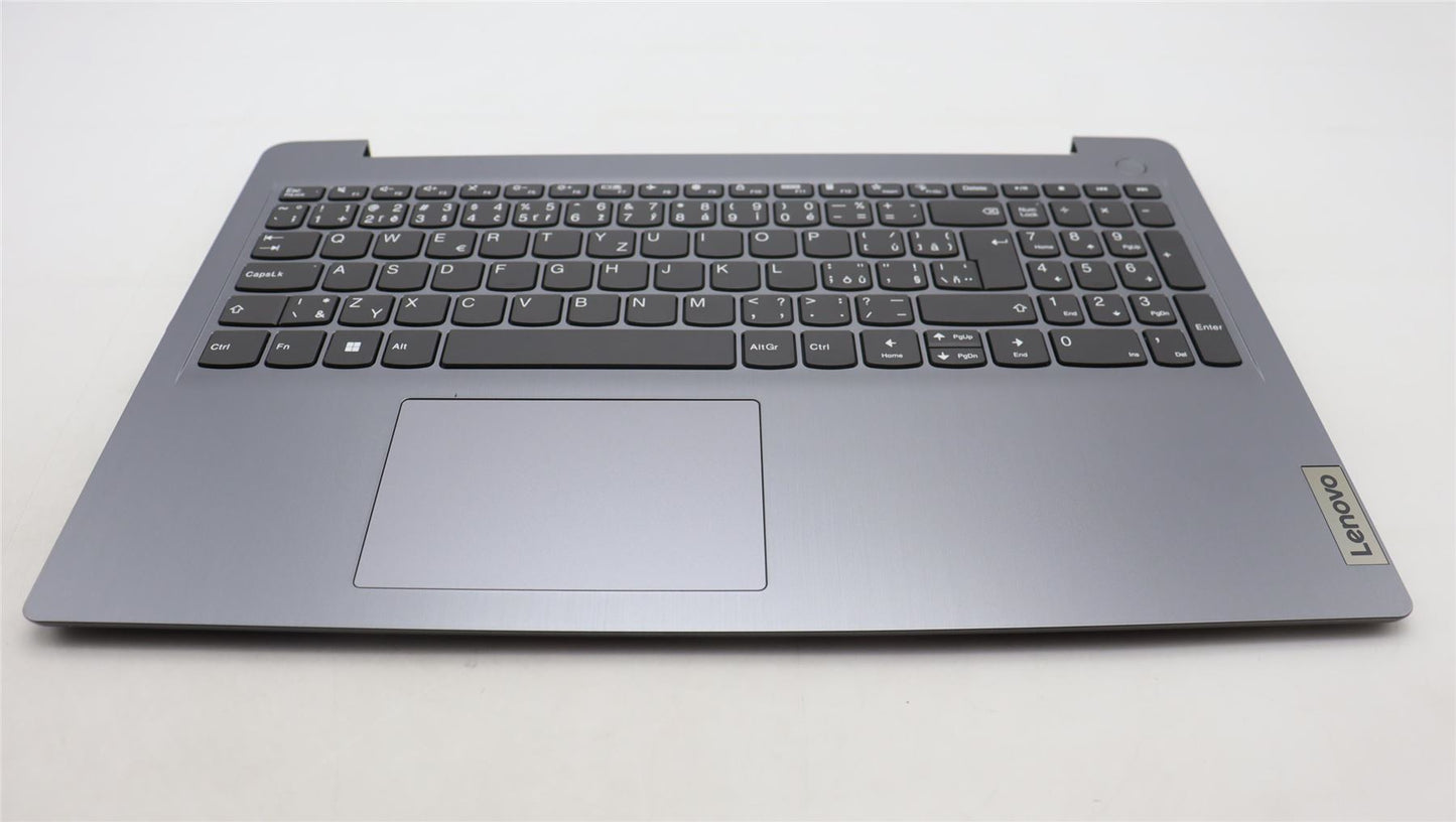 Lenovo IdeaPad 3 15ABA7 Palmrest Cover Touchpad Keyboard Arctic Grey 5CB1H78319