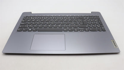 Lenovo IdeaPad 3 15ABA7 Palmrest Cover Touchpad Keyboard Arctic Grey 5CB1H78319