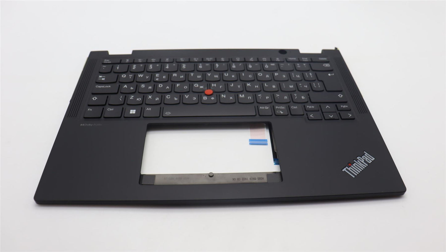 Lenovo ThinkPad X13 Gen 4 Keyboard Palmrest Top Cover Bulgarian Black 5M11L64088