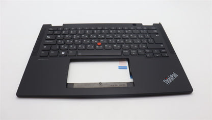 Lenovo ThinkPad X13 Gen 4 Keyboard Palmrest Top Cover Bulgarian Black 5M11L64088