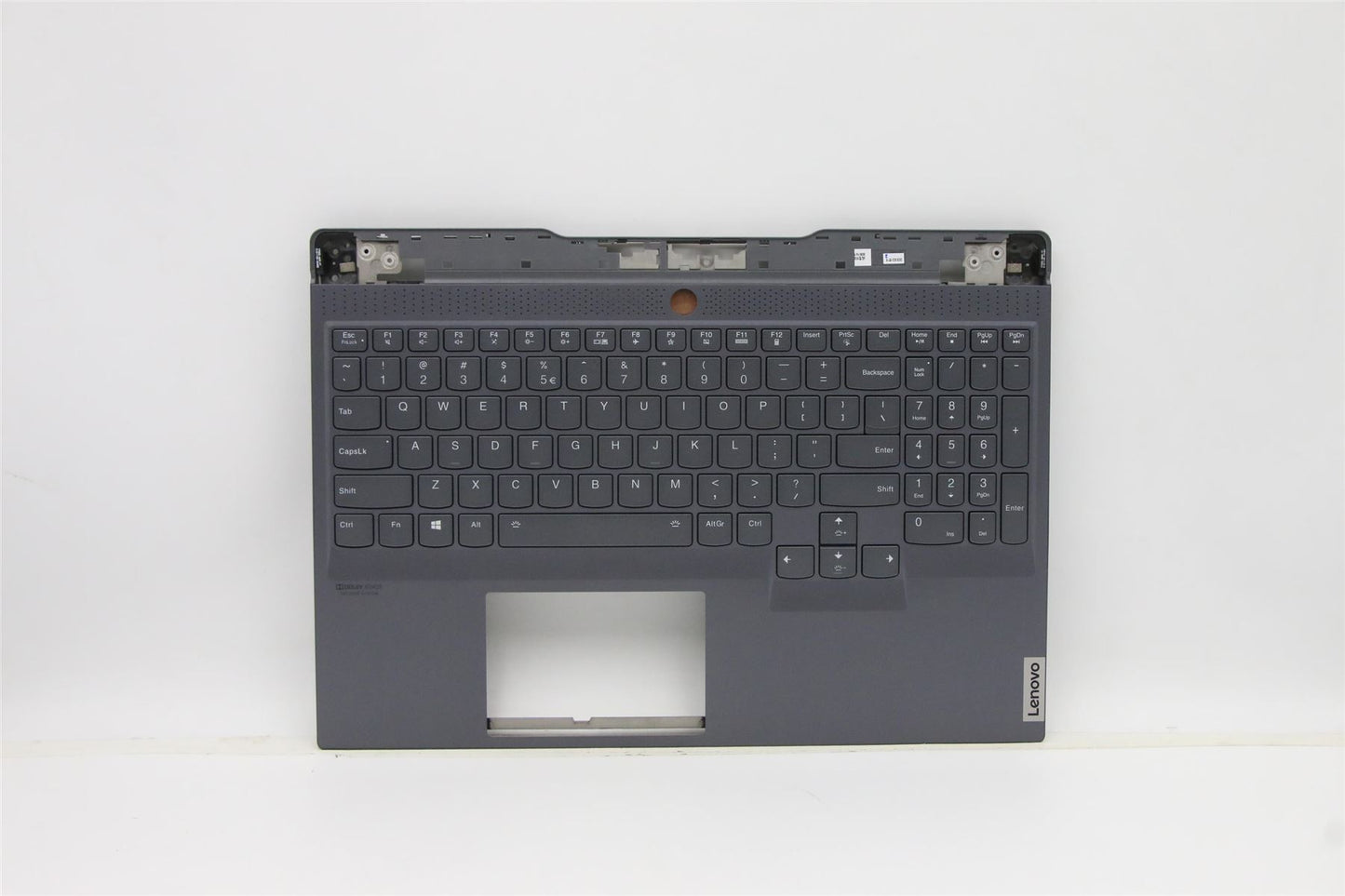 Lenovo Legion S7 15IMH5 Keyboard Palmrest Top Cover US Europe Grey 5CB0Z71971