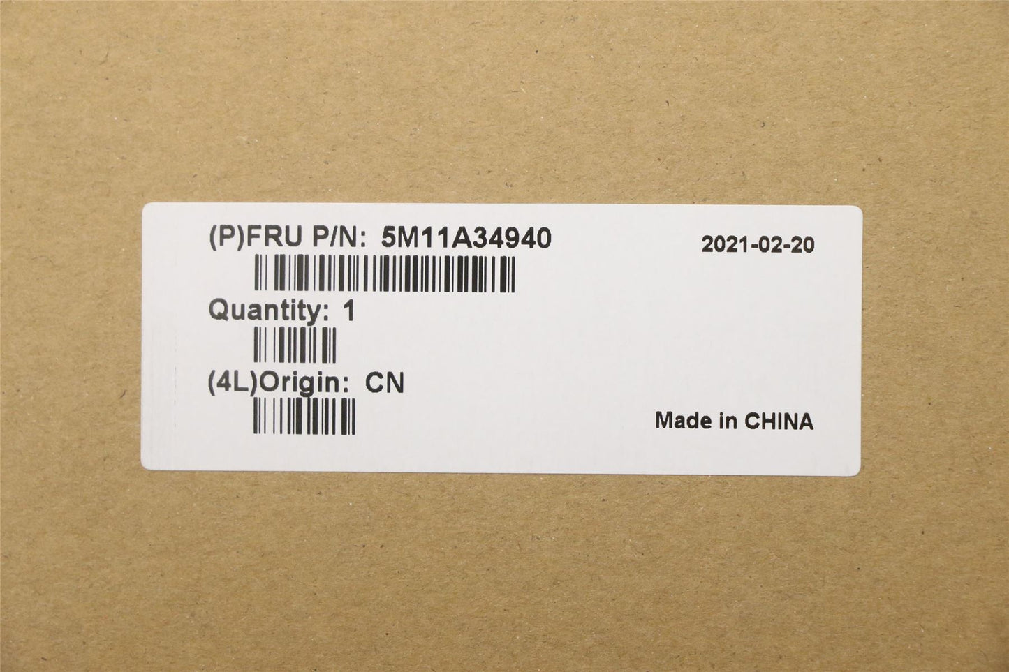 Lenovo ThinkPad E14 2 Keyboard Palmrest Top Cover US Black 5M11A34940