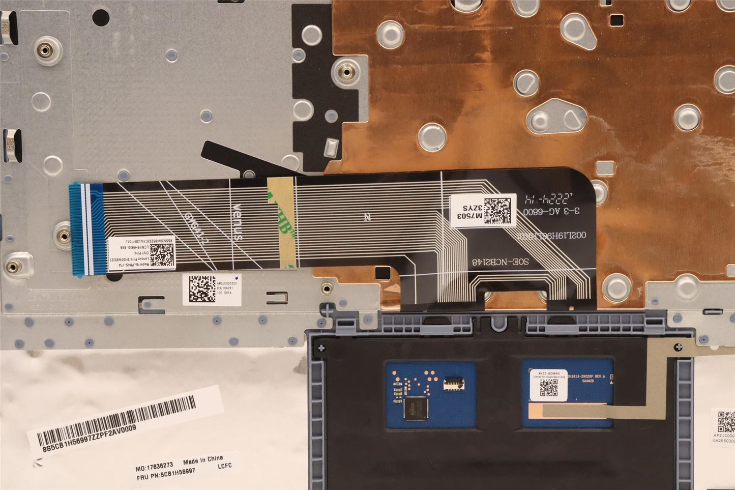 Lenovo Upper Case ASM_ITA L82RJ NFP MB 5CB1H56997