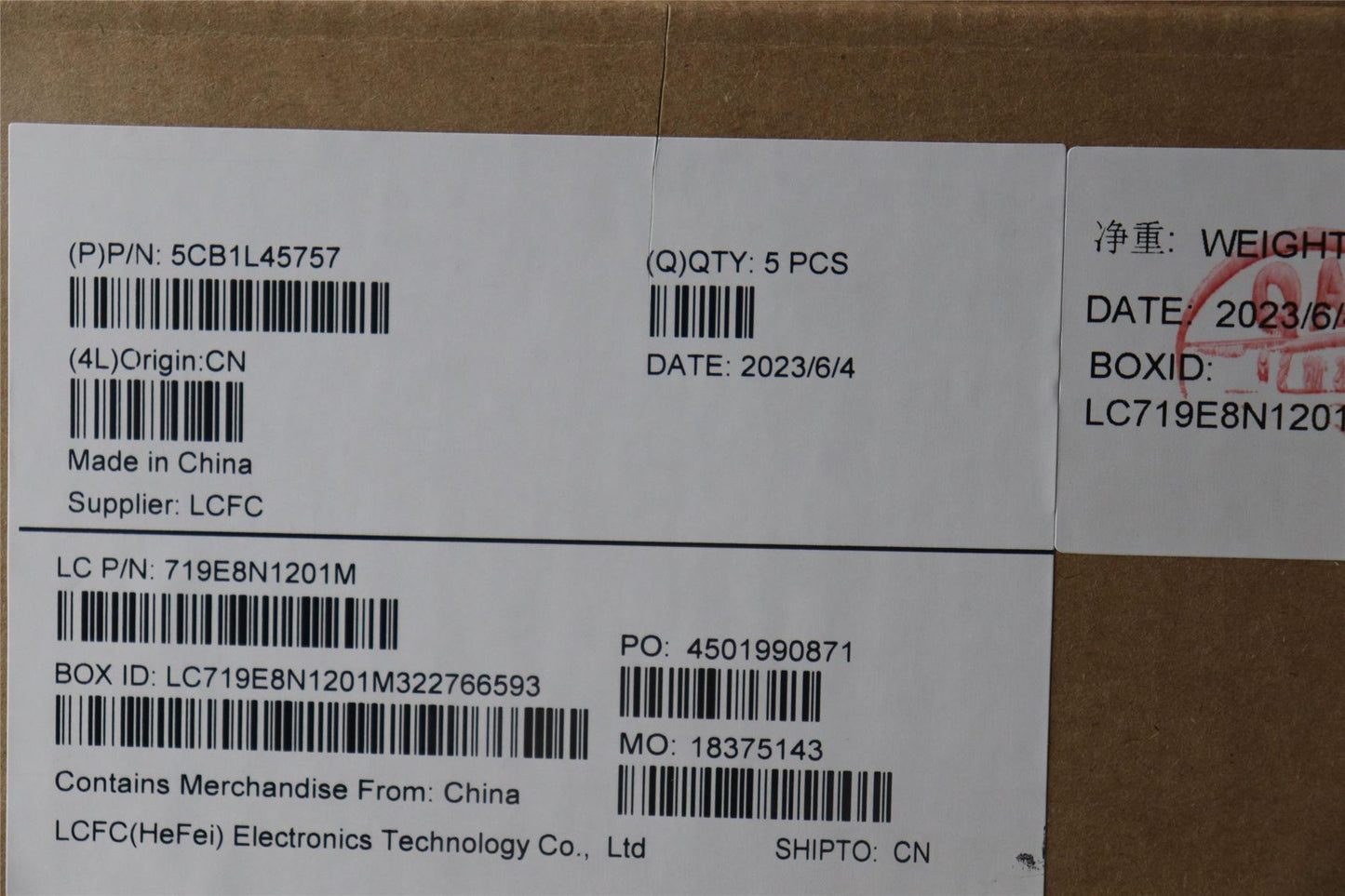 Lenovo Upper Case ASM_GER L82X7 AG NBL 5CB1L45757