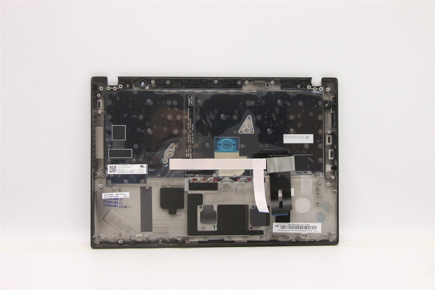 Lenovo ThinkPad T14s Keyboard Palmrest Top Cover Norwegian Black 5M10Z41309