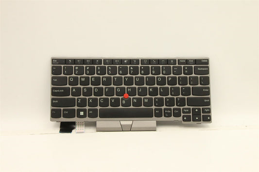 Lenovo ThinkPad L13 2 Keyboard US Silver 5N20V43436