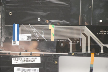 Lenovo Yoga 7-14IIL05 Keyboard Palmrest Top Cover Bulgairian Grey 5CB0X55865