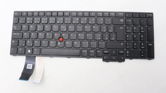 Lenovo ThinkPad P16s 1 L15 3 T16 1 Keyboard Czech Black 5N21D93832