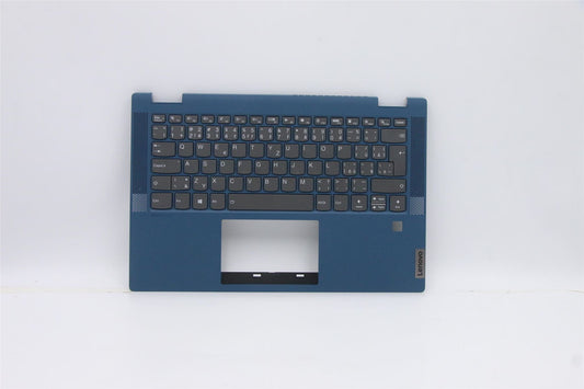 Lenovo IdeaPad 5-14ARE05 Palmrest Cover Keyboard Czech Slovakian Blue 5CB0Y85642