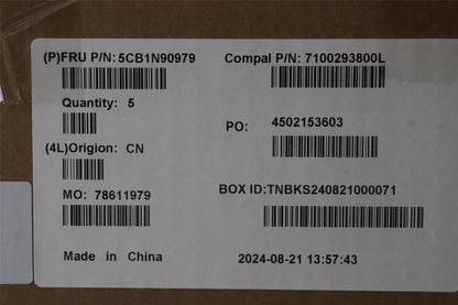Lenovo UpperCase SPA C83FW FP CG BL AL 5CB1N90979