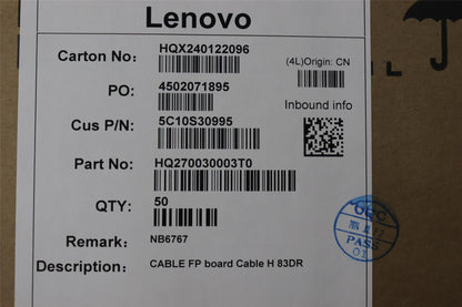 Lenovo FP board Cable H 83DR 5C10S30995