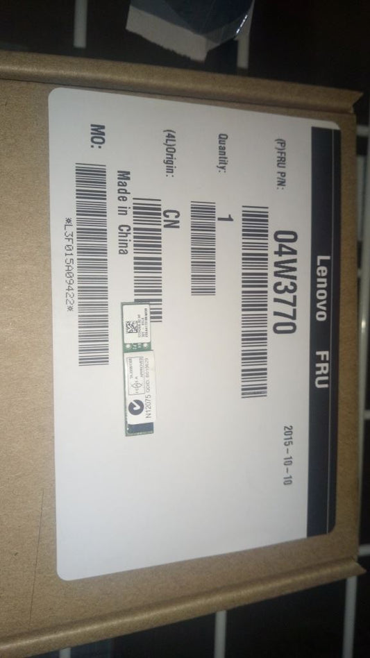 Lenovo Wireless,BT,CBT,20702 BT4.0 GU 04W3770