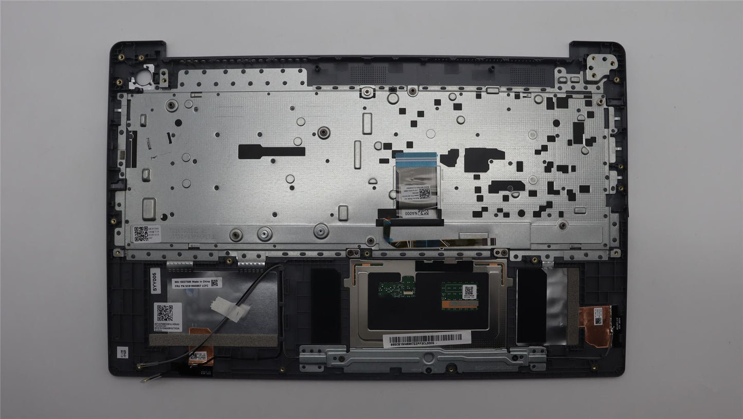 Lenovo IdeaPad 3 15IRH8 Palmrest Cover Touchpad Keyboard Slovenian 5CB1M46867
