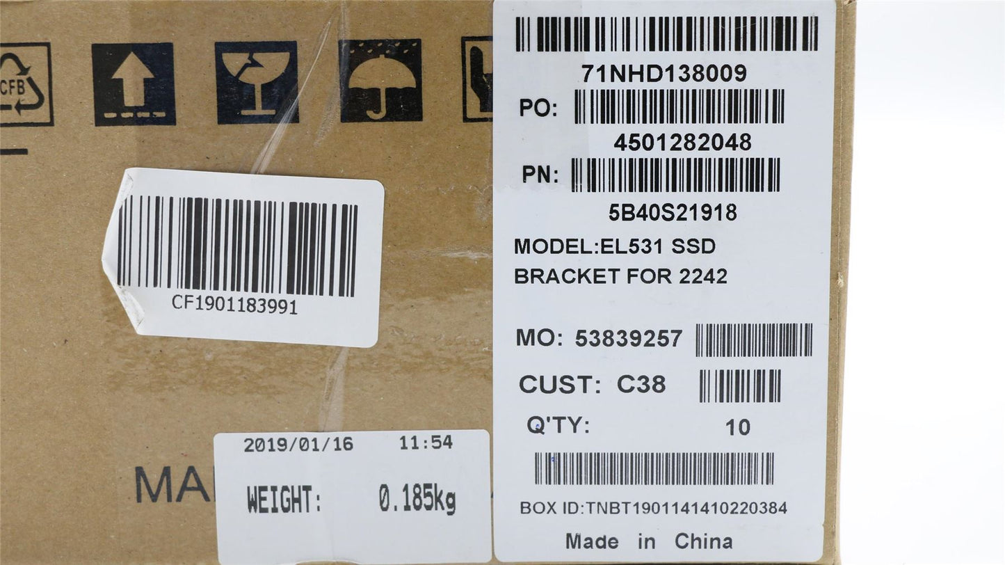 Lenovo BRACKET C 81N8 FOR SSD 2242 5B40S21918