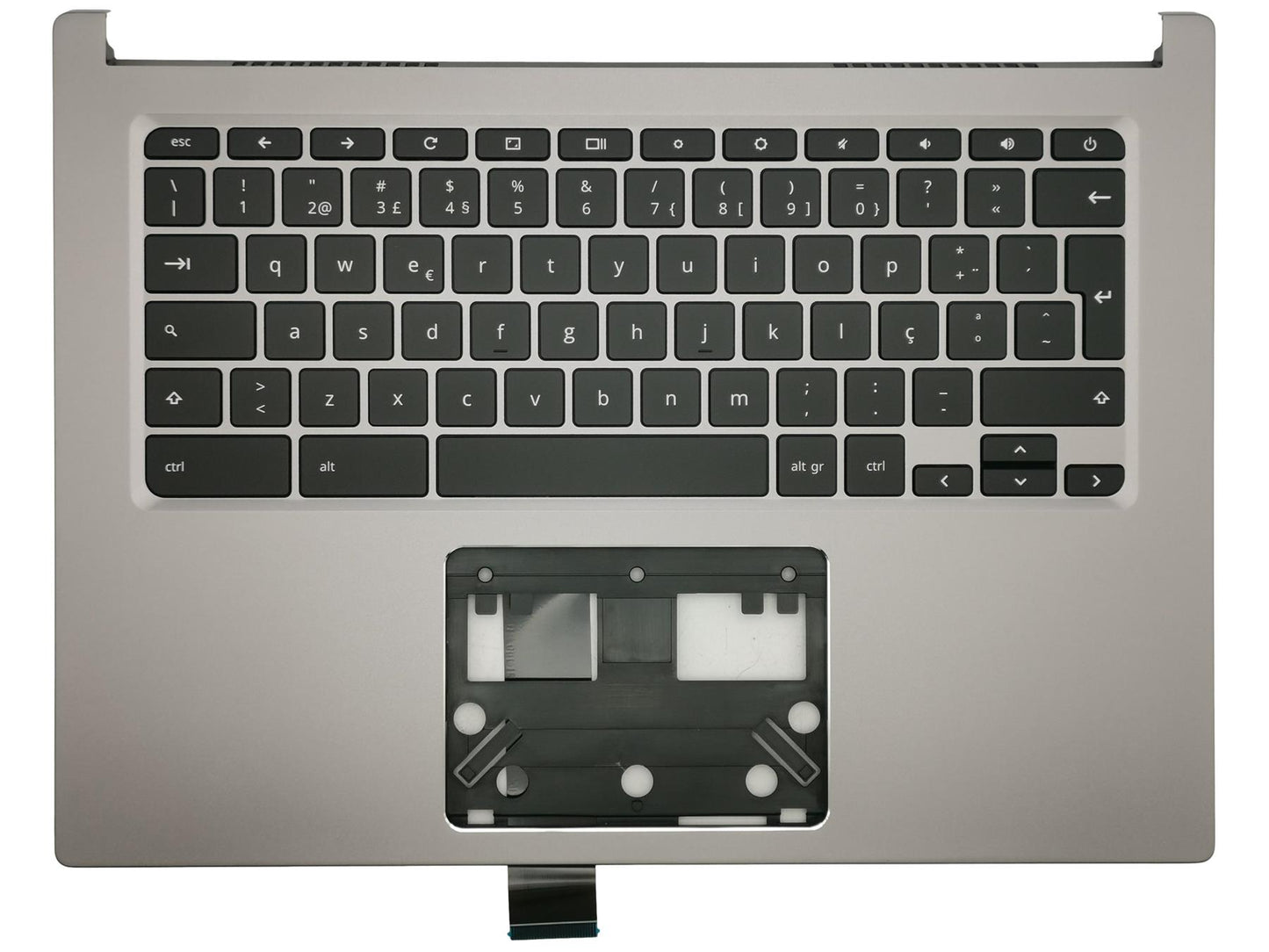 Acer Chromebook CB714-1W CB714-1WT Palmrest Cover Keyboard Black 6B.HAXN7.018