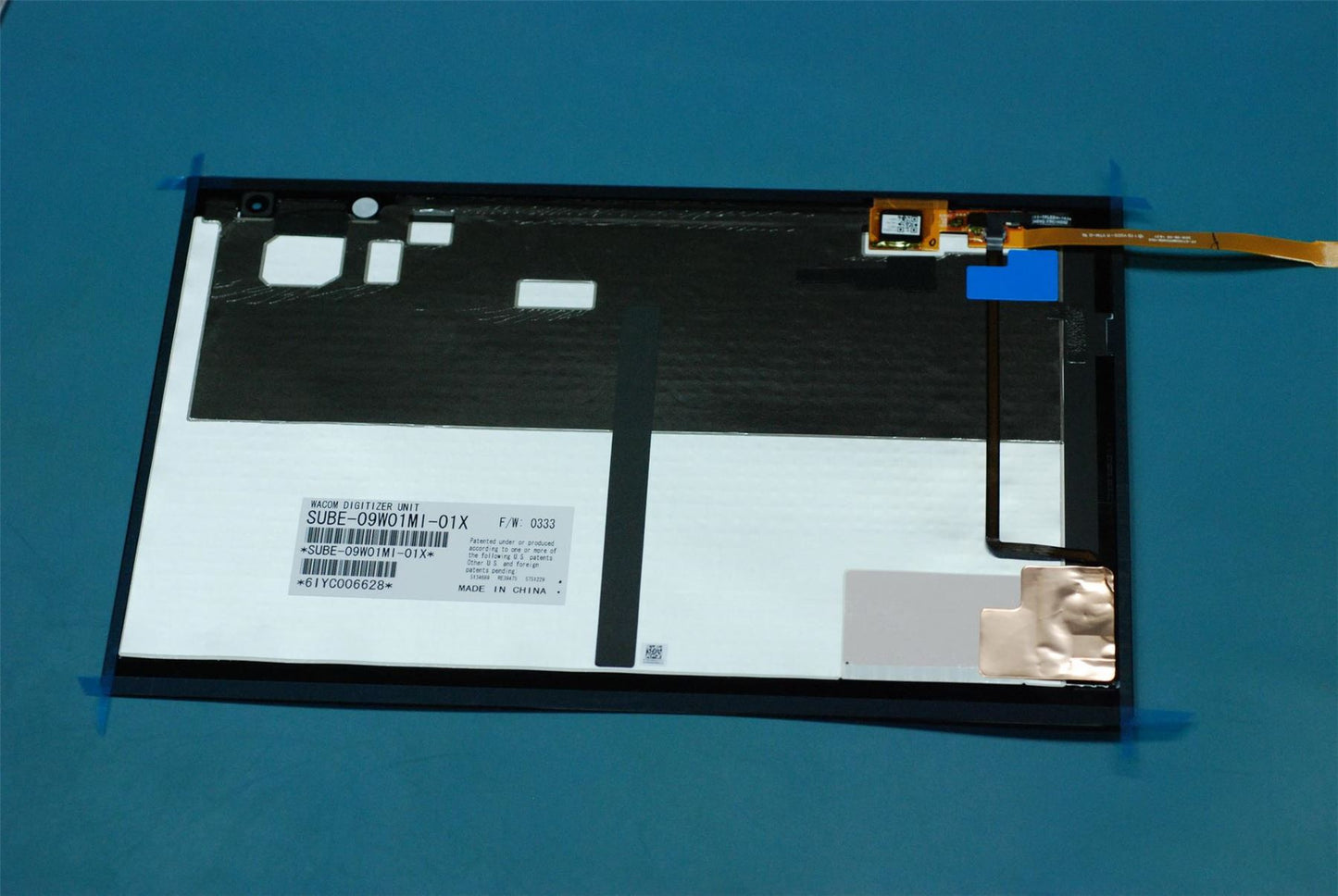 Lenovo Yoga Book Glass Keyboard Greek Black SD68C05371