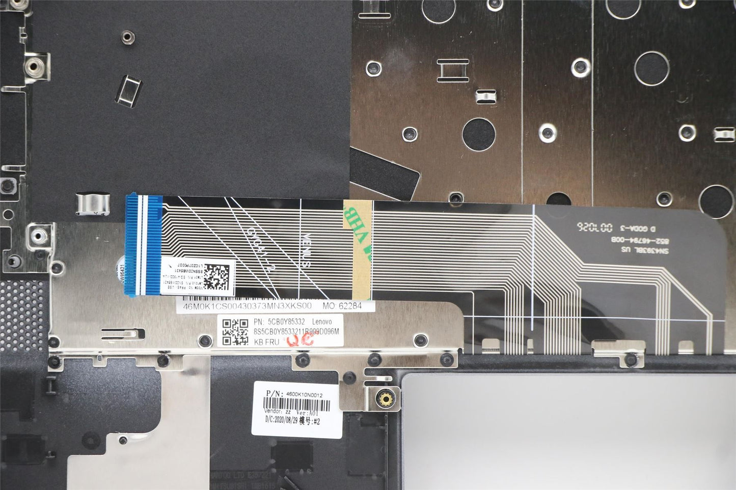 Lenovo Flex 5-14IIL05 5-14ARE05 Keyboard Palmrest Top Cover US Grey 5CB0Y85332