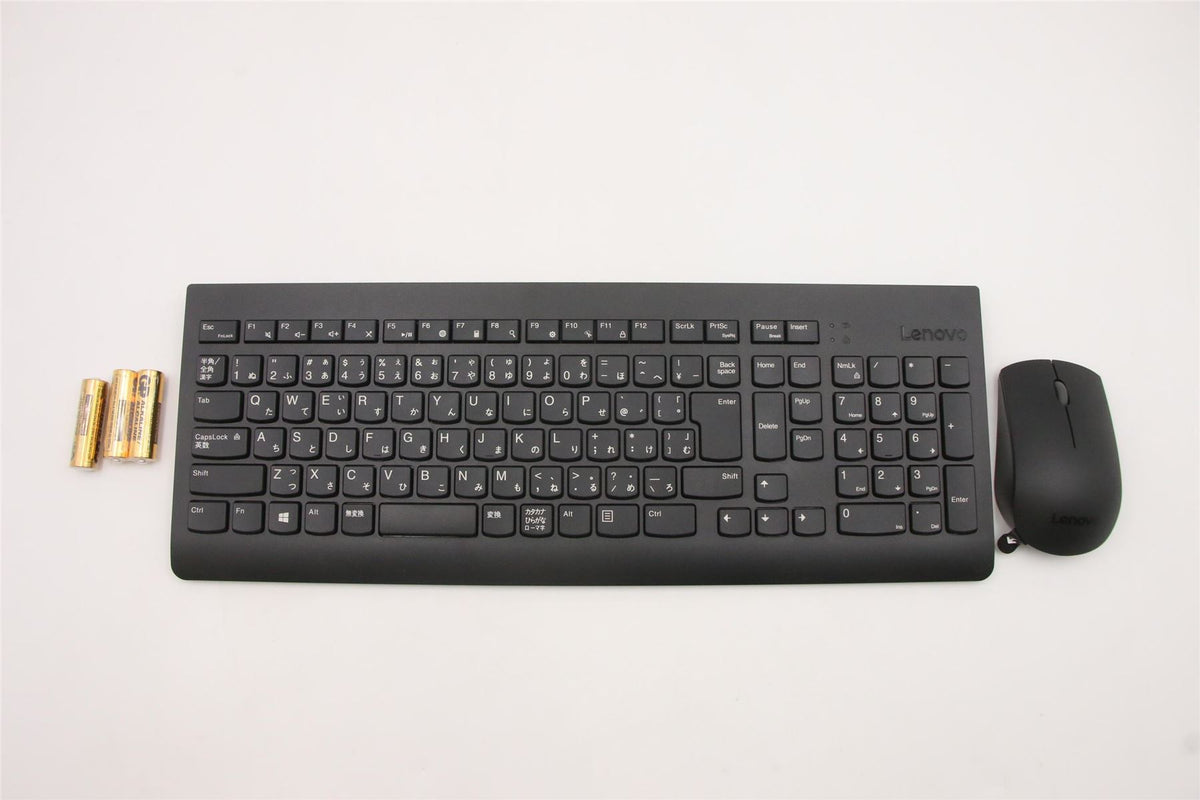 Lenovo Keyboard_Mouse,2.4G,Japanese,Black,Non_Backlight Keyboard 5KM0U87603