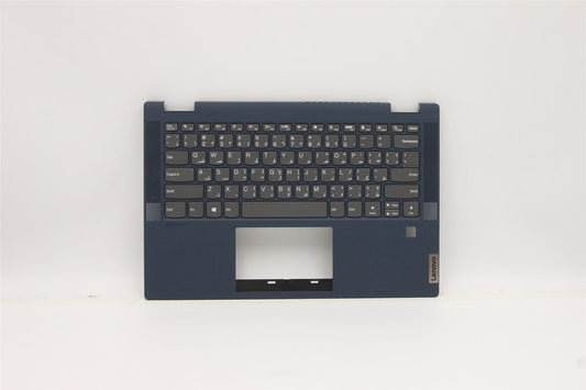 Lenovo Flex 5-14ITL05 Keyboard Palmrest Top Cover Arabic Blue 5CB1B36475