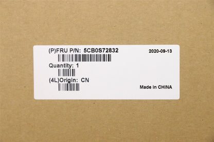 Lenovo Yoga C630 Palmrest Cover Keyboard US International Black 5CB0S72832