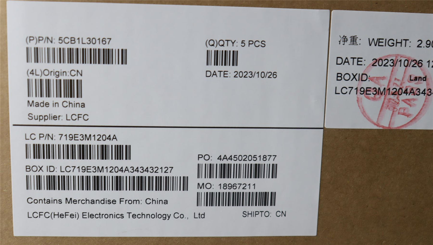 Lenovo Upper Case ASM_BEL L82XN NFP AB 5CB1L30167