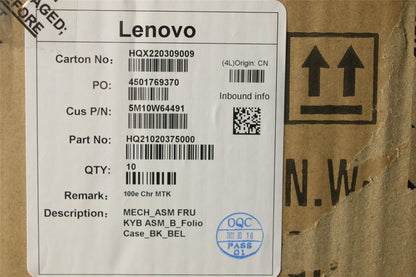 Lenovo Chromebook 10e Chromebook Dock Keyboard Folio Case Belgian 5M10W64491