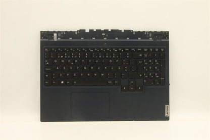 Lenovo 5 15ITH6 Palmrest Cover Touchpad Keyboard Portuguese Blue 5CB1D12346