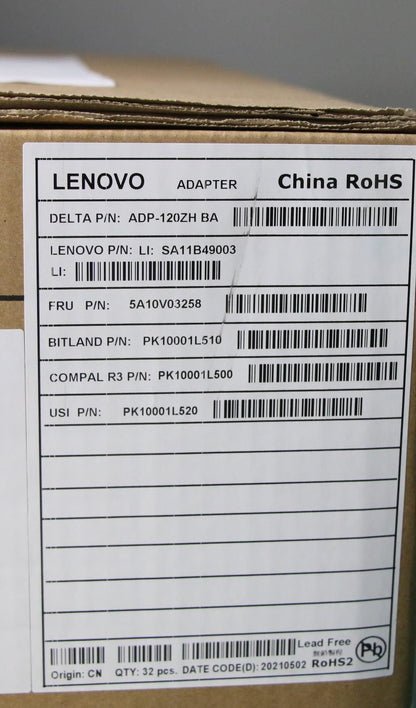 Lenovo IdeaCentre 3-27ITL6 3-24ITL6 AC Charger Adapter Power Black 5A10V03258