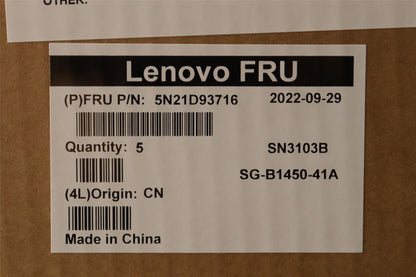 Lenovo CS22 NM TOP,BK-BL,PMX,TUR F Turkish Keyboard 5N21D93790