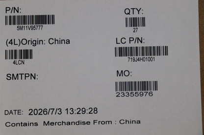 Lenovo MECH_ASM POWER_BTN W Black Fingerprint FPR Power Board 5M11V95777