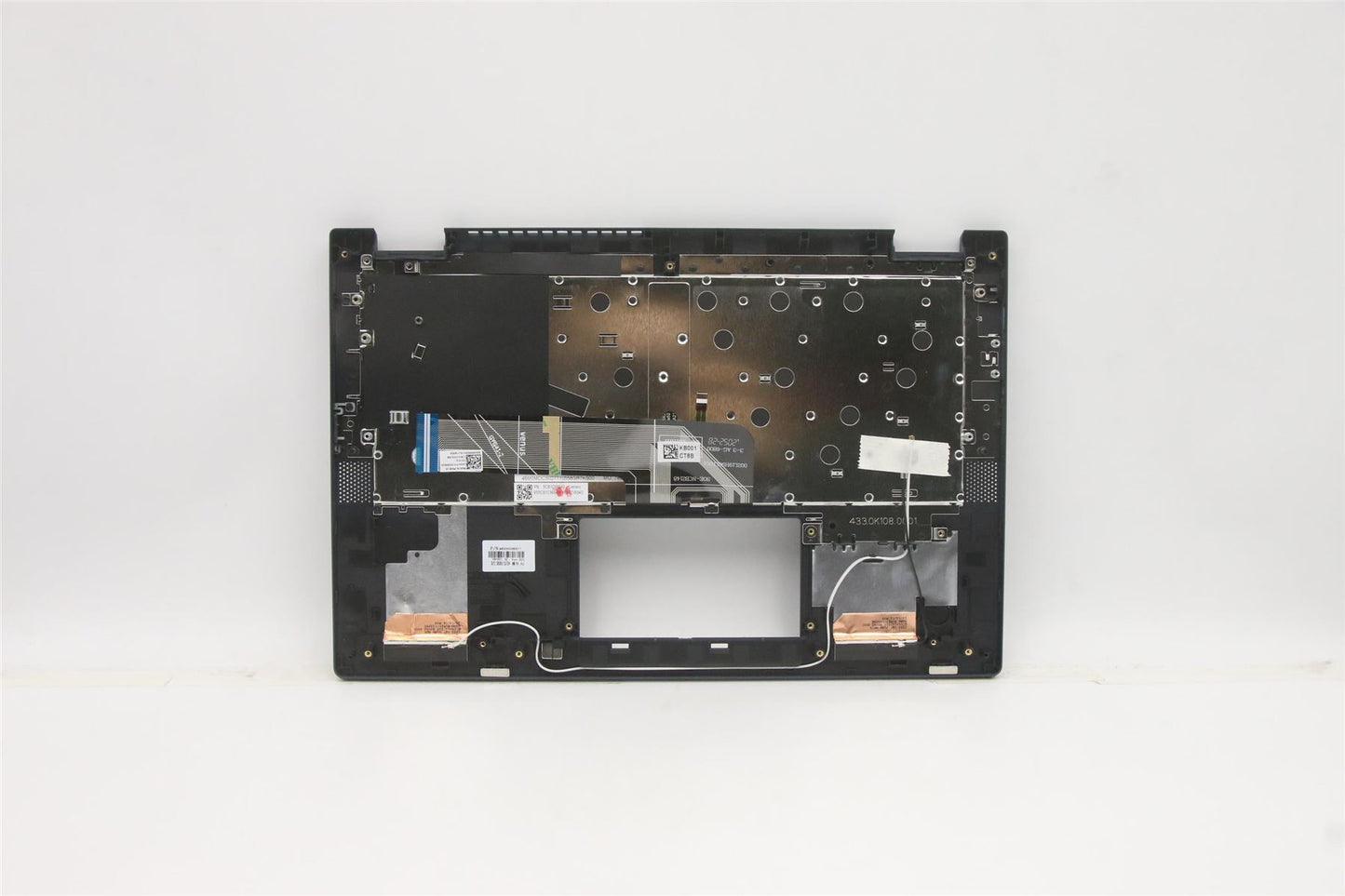 Lenovo IdeaPad 5-14ALC05 Palmrest Cover Keyboard German Blue 5CB1C66543