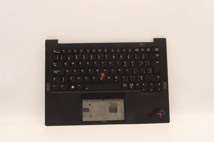 Lenovo ThinkPad X1 9th Gen Palmrest Cover Keyboard UK French Black 5M11C53239