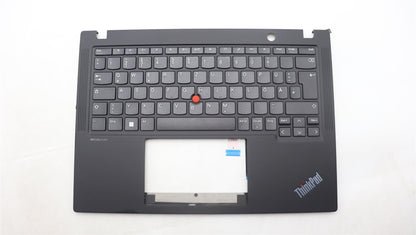 Lenovo ThinkPad X13 Gen 4 Keyboard Palmrest Top Cover German Black 5M11H88998