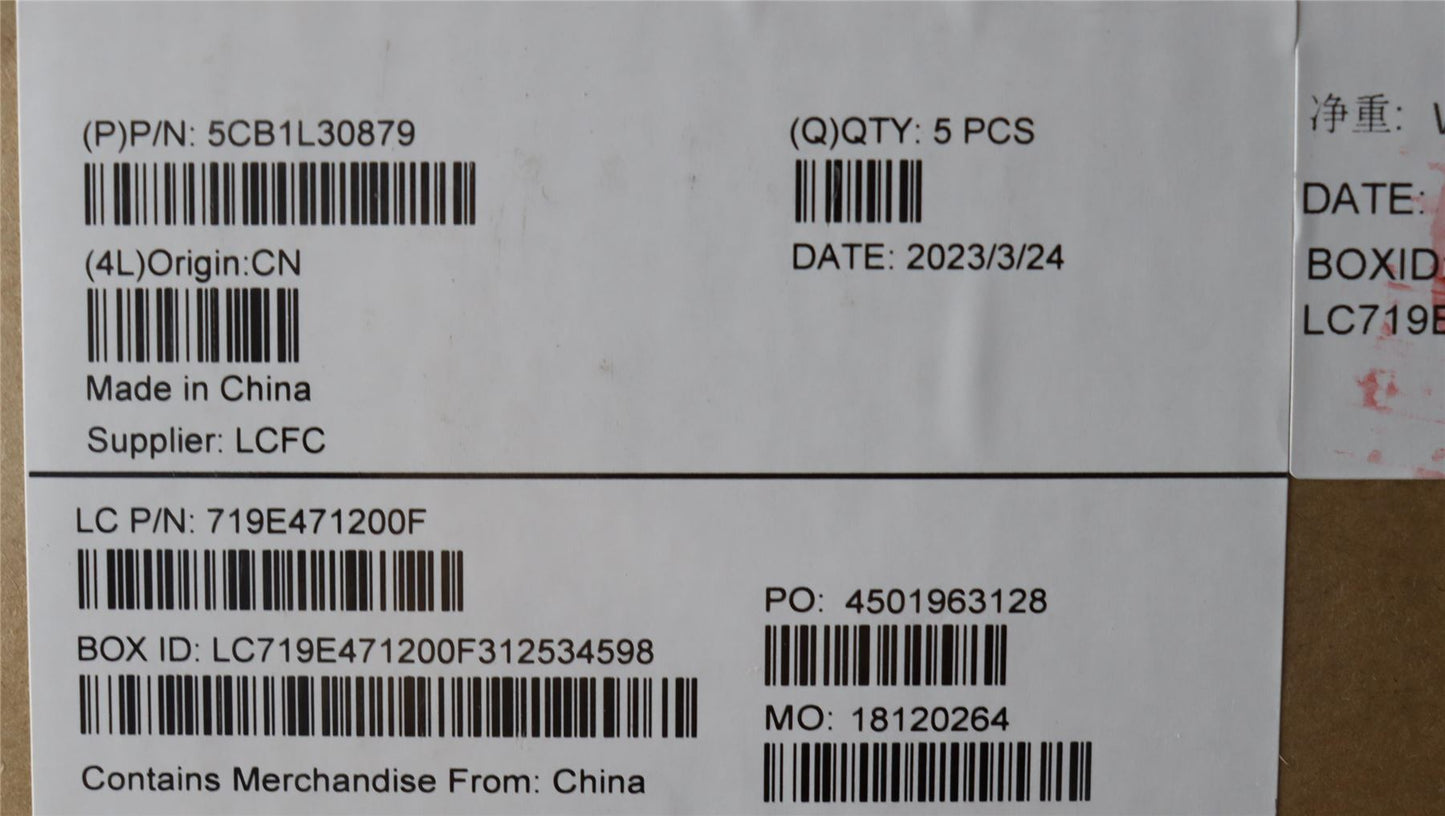 Lenovo Legion 5 16IRX8 Palmrest Cover Touchpad Keyboard Spanish 5CB1L30879