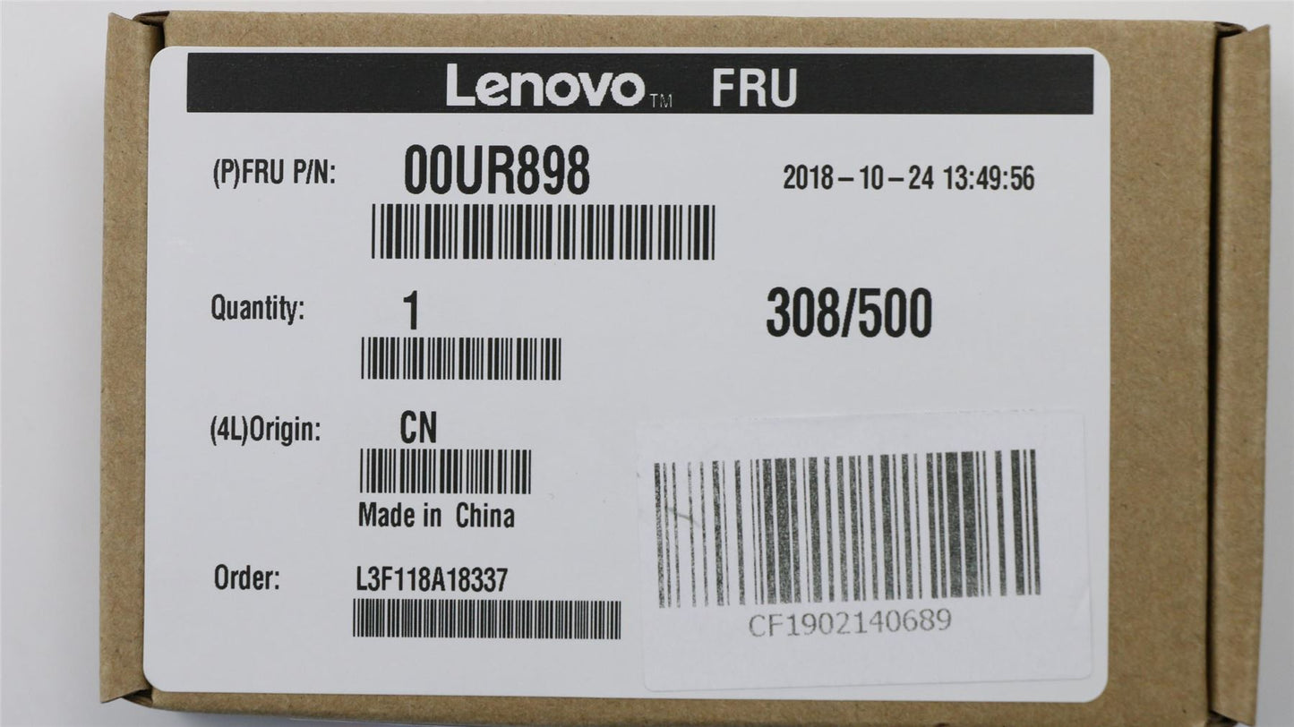 Lenovo 00UR898 MECHANICAL Dummy SCR,black,plastic