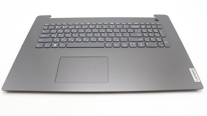 Lenovo V17 G4 IRU Palmrest Cover Touchpad Keyboard Russian Iron Gray 5CB1L74853