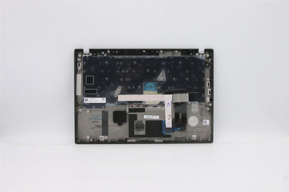Lenovo ThinkPad T495s Keyboard Palmrest Top Cover Danish Black 5M11A08397
