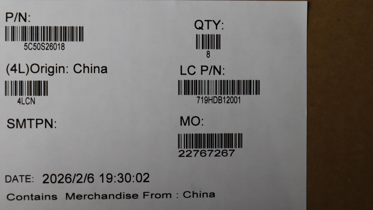 Lenovo CARDPOP L 83SN 3RD I/O Board 5C50S26010
