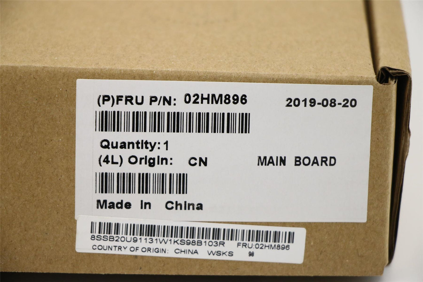 Lenovo ThinkPad P1 Gen 2 Motherboard Mainboard 5B21C66875