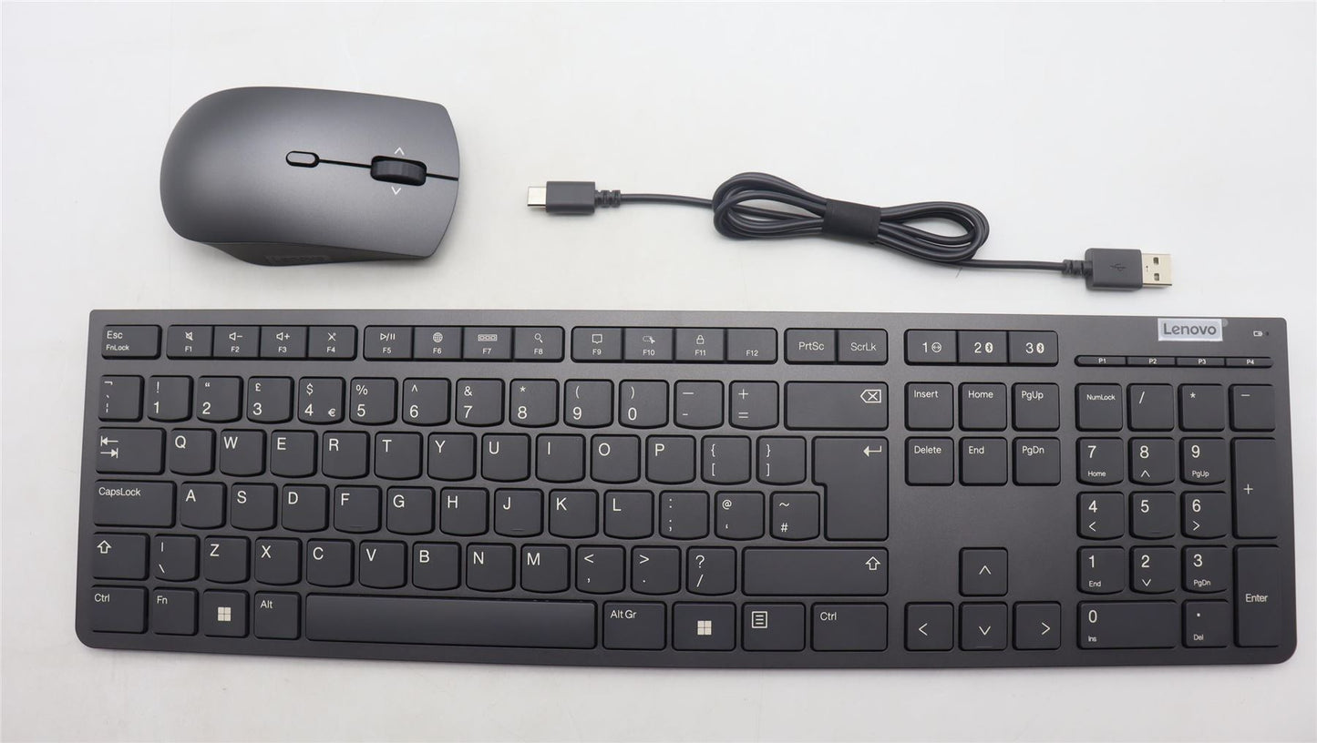 Lenovo Primax K71_G2 2.4GBT Grey UK 5KM1K37652