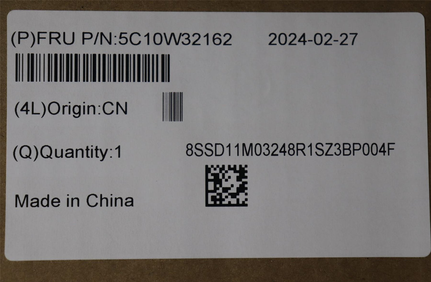 Lenovo DISPLAY CSO MG2381B02-4 23.8 FHD 5C10W32162