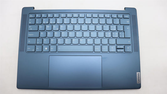 Lenovo Yoga 7 14ARP8 Palmrest Cover Touchpad Keyboard Switzerland 5CB1L50352