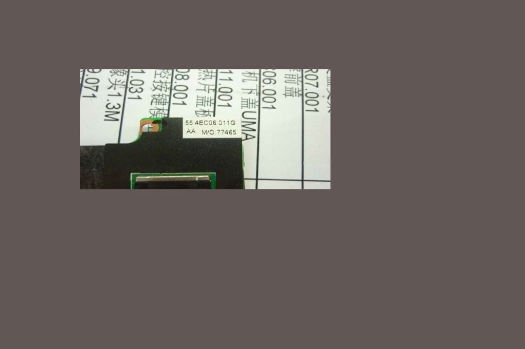Lenovo LU15 FINGER PRINT BD 09610-1 Fingerprint FPR Board 31040519
